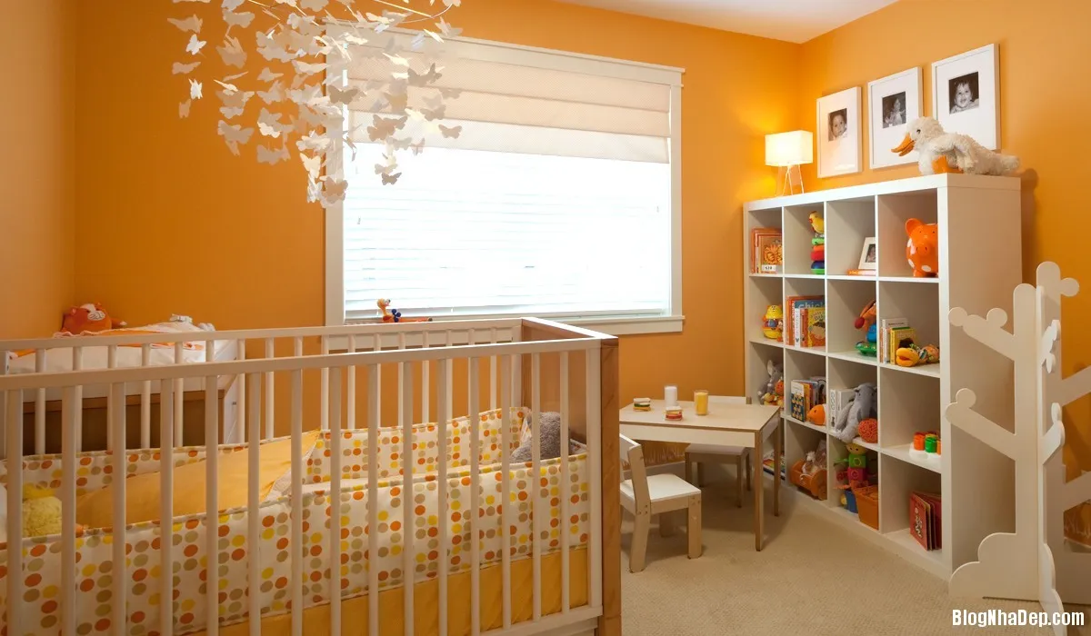10 Kiểu thiết kế phòng đáng yêu cho bé sơ sinh