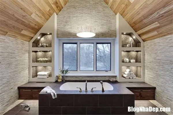 Những thiết kế phòng tắm tuyệt vời đầy thư giãn