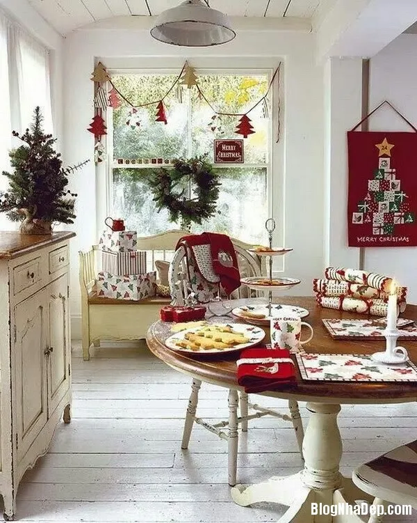 6283f28af7979e91a257f082199a7c3c1 Trang trí căn bếp rộn ràng không khí Giáng Sinh