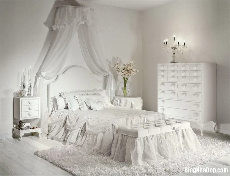 Trang trí phòng ngủ cực xinh cho bé gái