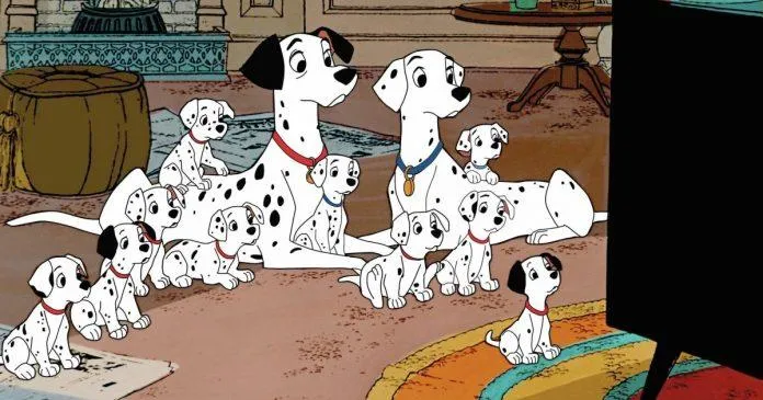 "101 Dalmatians" - tuổi thơ của rất nhiều thế hệ trẻ em.