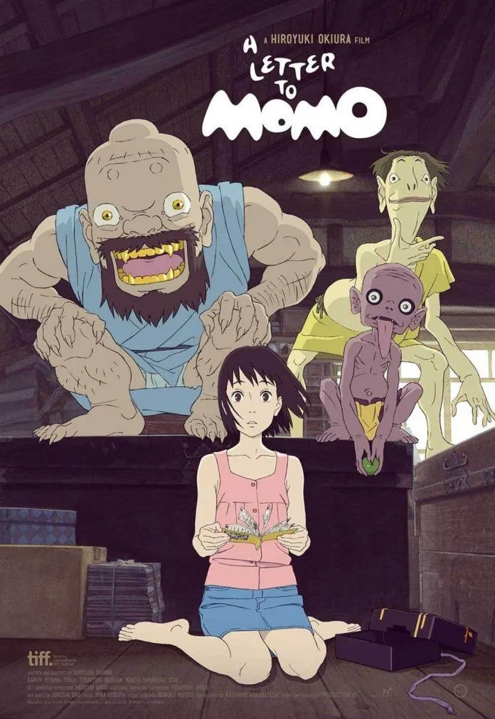 Poster phim A Letter to Momo. (Nguồn: Internet)