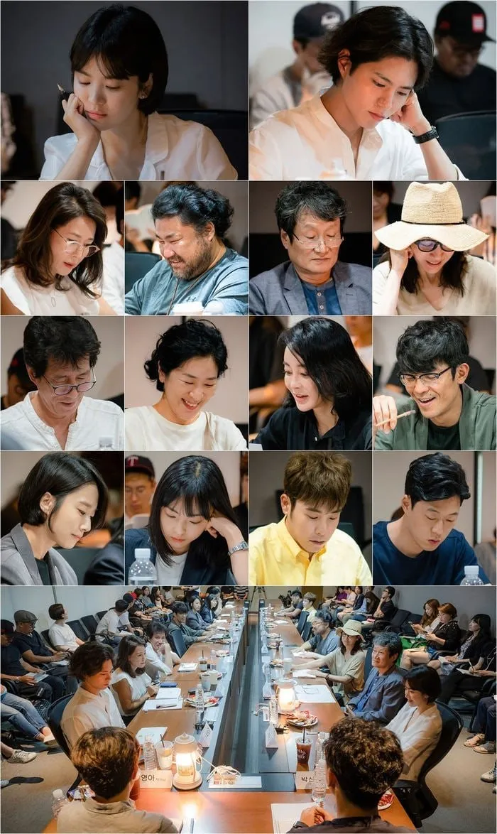 Cặp “chị em nhan sắc” Song Hye Kyo – Park Bo Gum xuất hiện nổi bật trong buổi đọc kịch bản “Encounter”