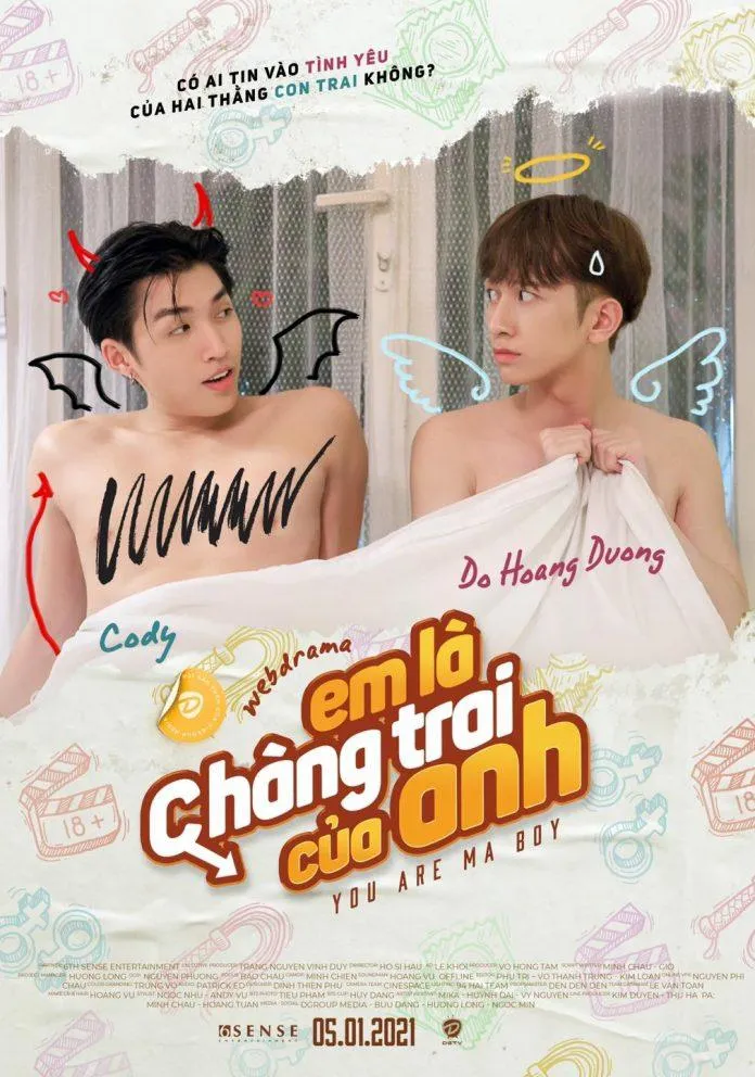 Em Là Chàng Trai Của Anh: Webdrama đam mỹ lọt top trending chỉ sau 6 giờ phát sóng!