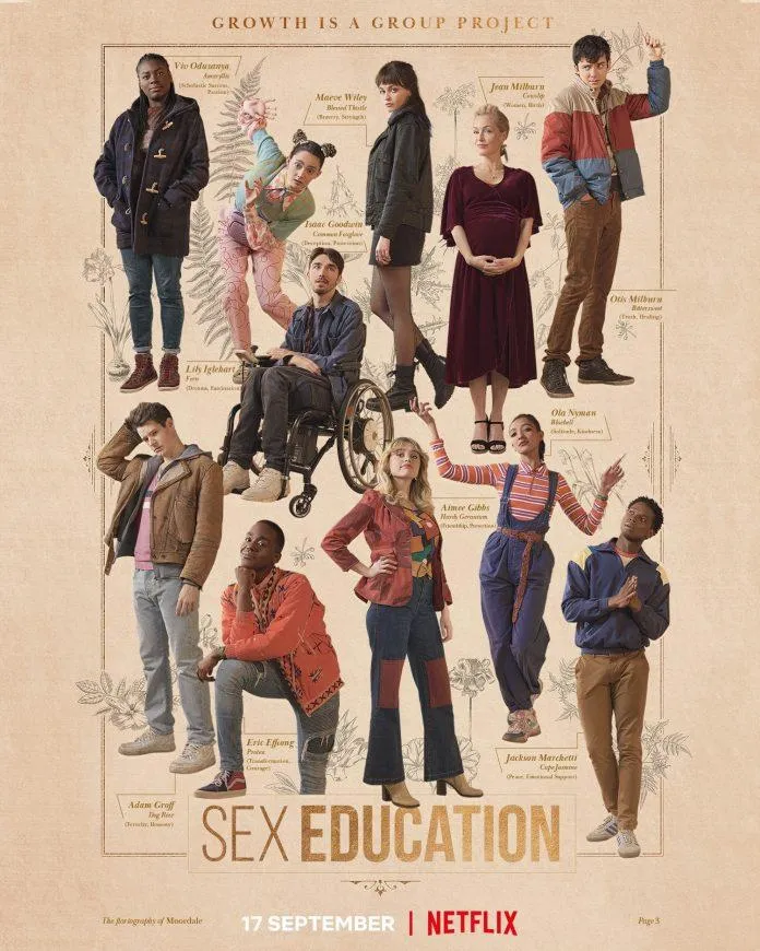 Giải mã ý nghĩa poster Sex Education 3: Liệu có phải là dự báo tương lai của các nhân vật?