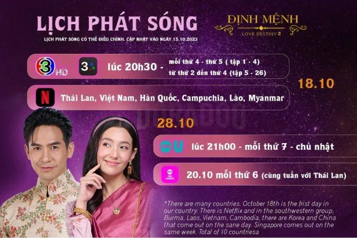 Lịch chiếu Ngược Dòng Thời Gian Để Yêu Anh 2: Prom Likit