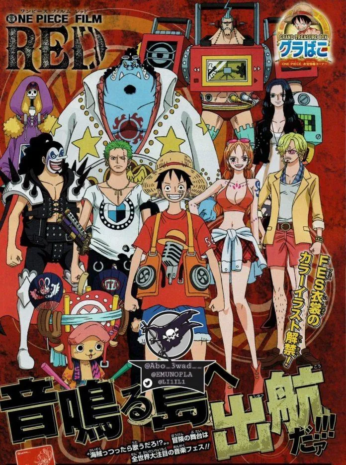 One Piece Film Red : Bom tấn anime được mong chờ nhất 2022