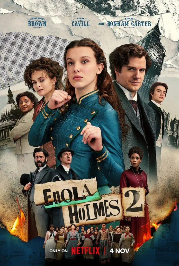 Review Enola Holmes 2: Tiếp tục cuộc hành trình phá án đầy hóm hỉnh của cô em nhà Holmes