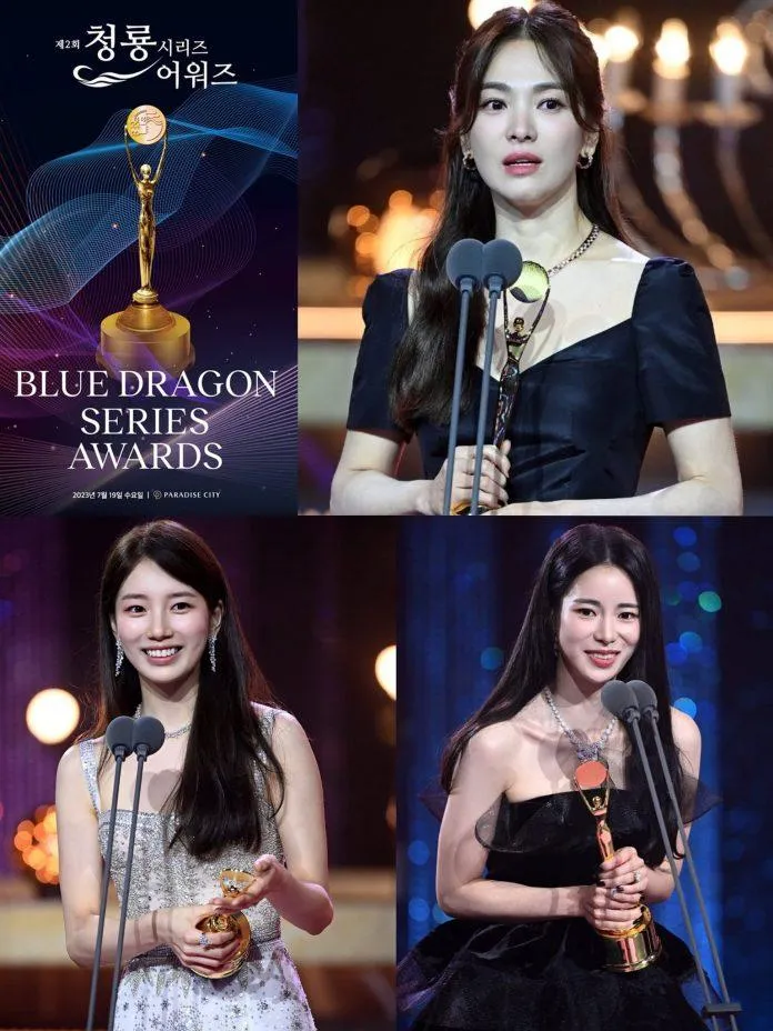 Song Hye Kyo giành Daesang tại Blue Dragon Series Awards 2023 với The Glory