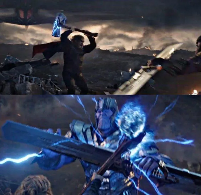 Tại sao thanh đao của Thanos có thể phá huỷ chiếc khiên của Captain America trong EndGame?