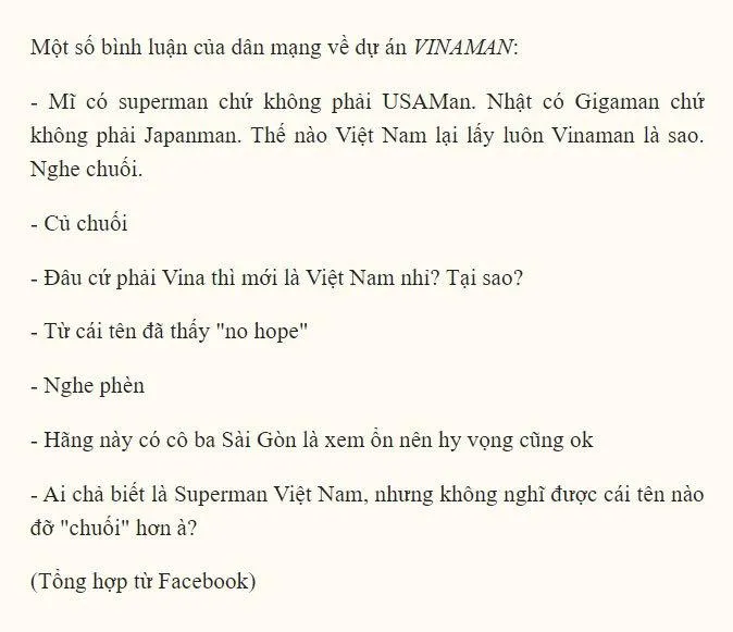 Vinaman: Siêu anh hùng “thuần Việt” và dự đoán về nguồn gốc, vũ khí, siêu năng lực