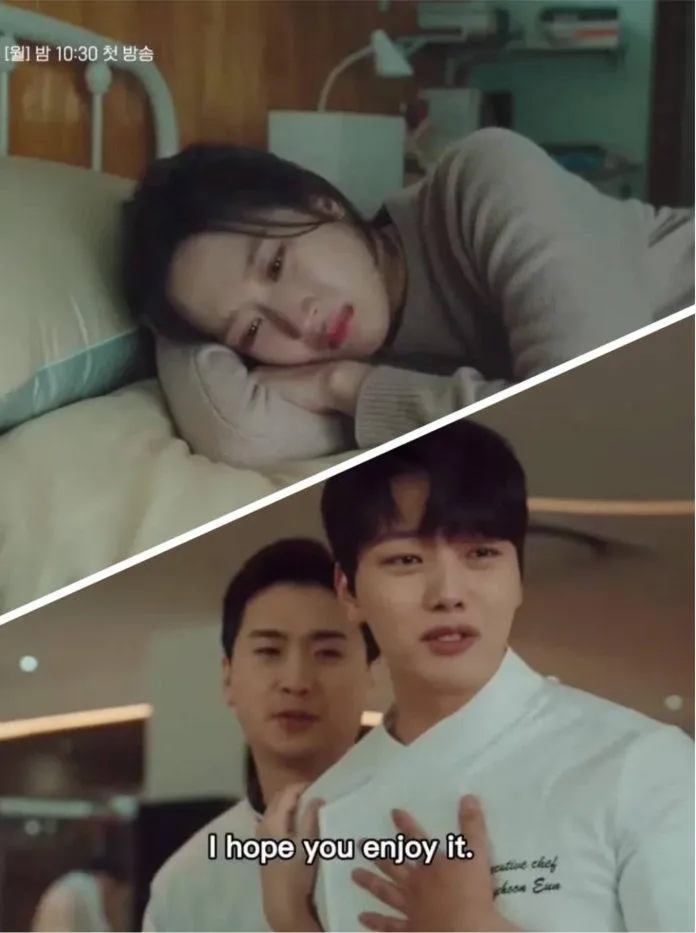 Yeo Jin Goo và Moon Ga Young gây tò mò trong poster Link: Eat, Love, Die